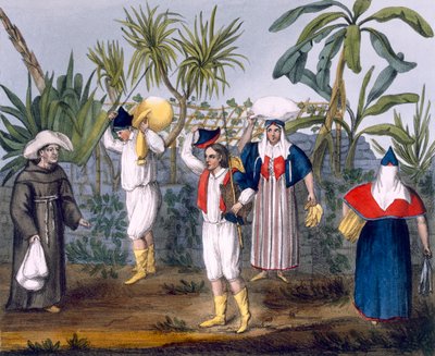Costume del Gambia, tavola n.9 da 